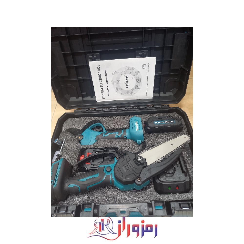 خرید و قیمت پک قیچی و اره شارژی  15 سانت 36 ولت ماکیتا ، پک قیچی و اره شارژی  15 سانت 36 ولت ماکیتا ، مناسب هر کار